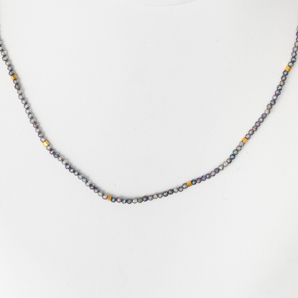 Mystic Quartz Beaded Necklace