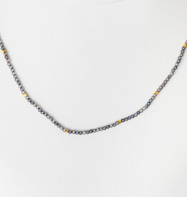 Mystic Quartz Beaded Necklace