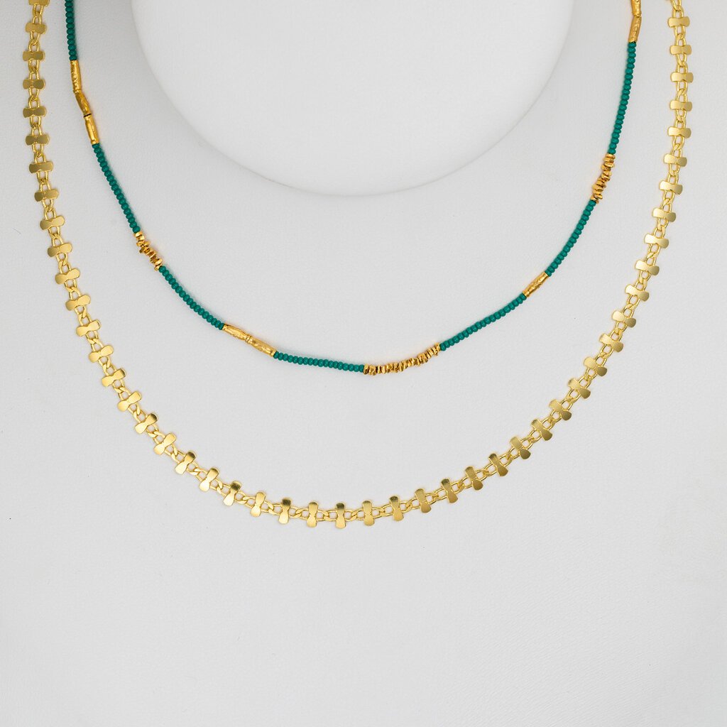 Jade + GV Beaded Necklace