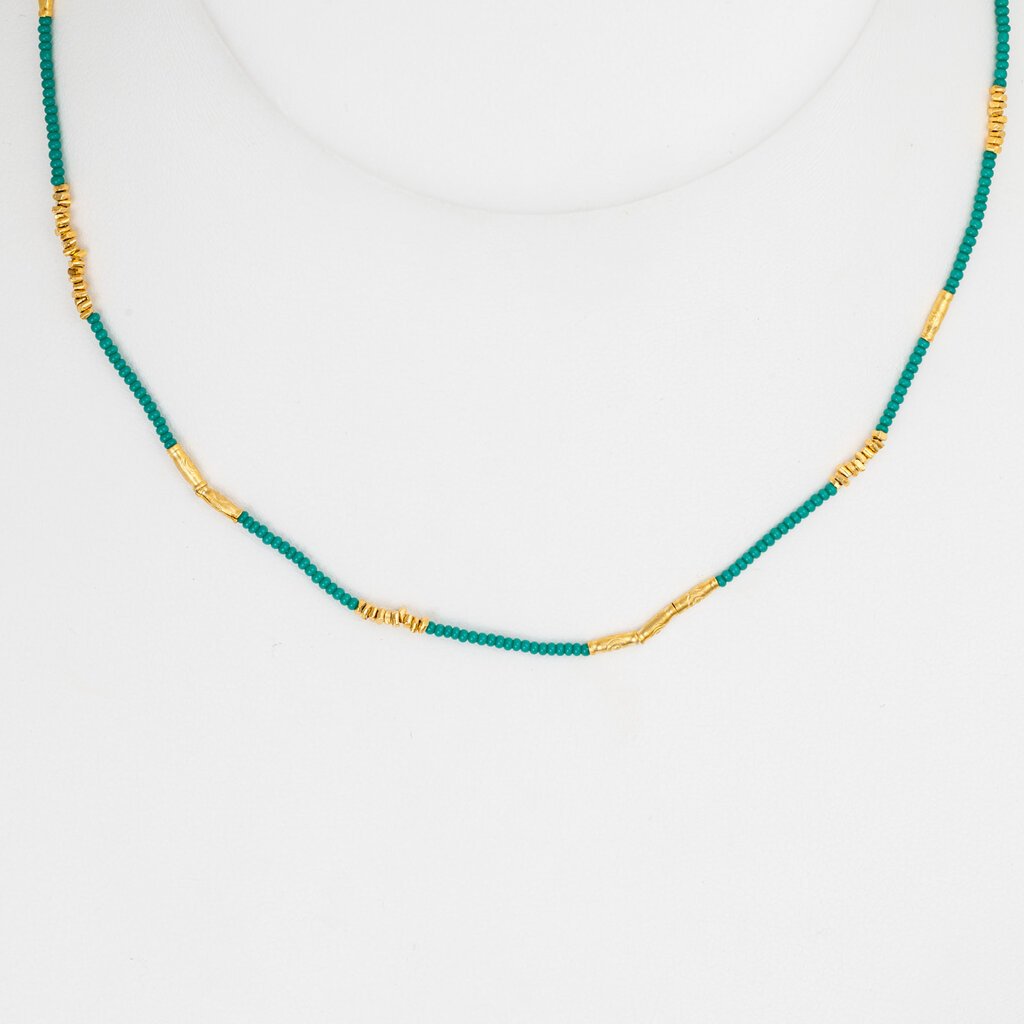 Jade + GV Beaded Necklace