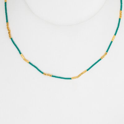 Jade + GV Beaded Necklace