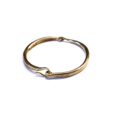 Hand-Cast Hinged Bangle
