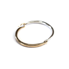 Hand-Cast Hinged Bangle