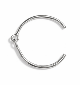Hand-Cast Hinged Cuff Bracelet