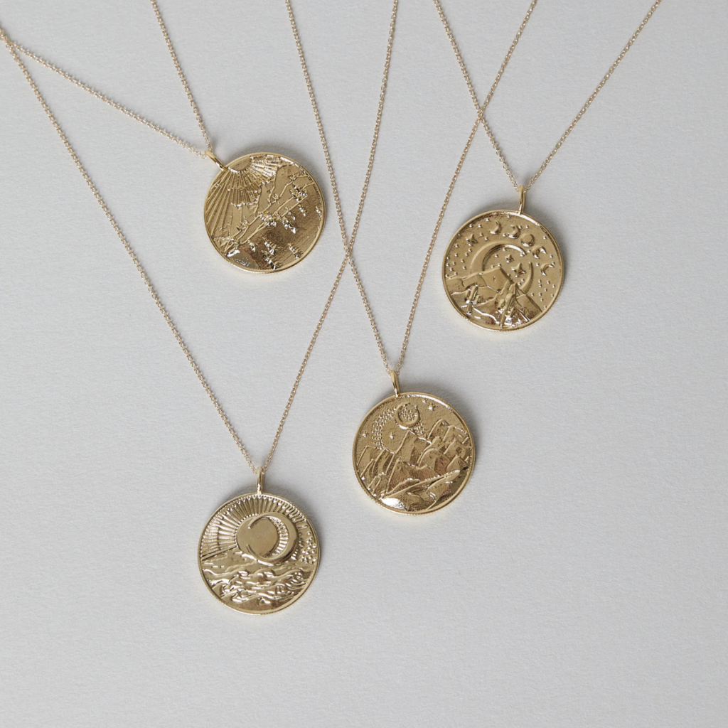 Terrain Token Necklace