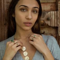 Terrain Token Necklace