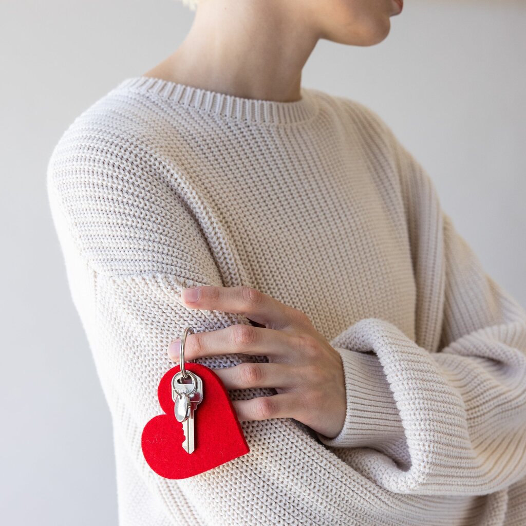 Graf Lantz Graf Lantz Heart Key Fob