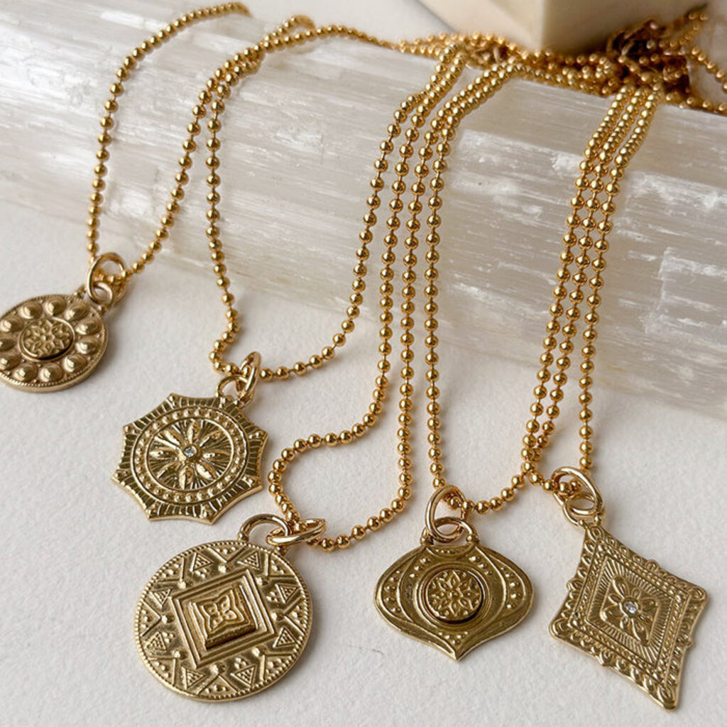 Lulu Designs Hatha Ball Chain Necklace