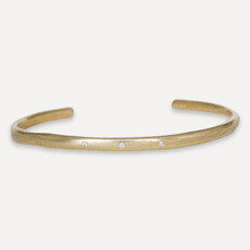 Lulu Designs Organic 3-Diamond Cuff