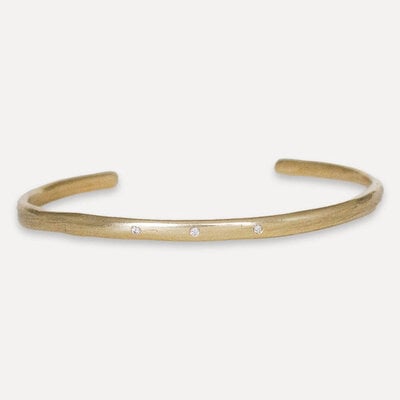 Lulu Designs Organic 3-Diamond Cuff