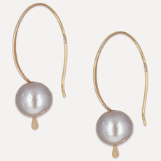 Lulu Designs Cleo Pearl Hoops