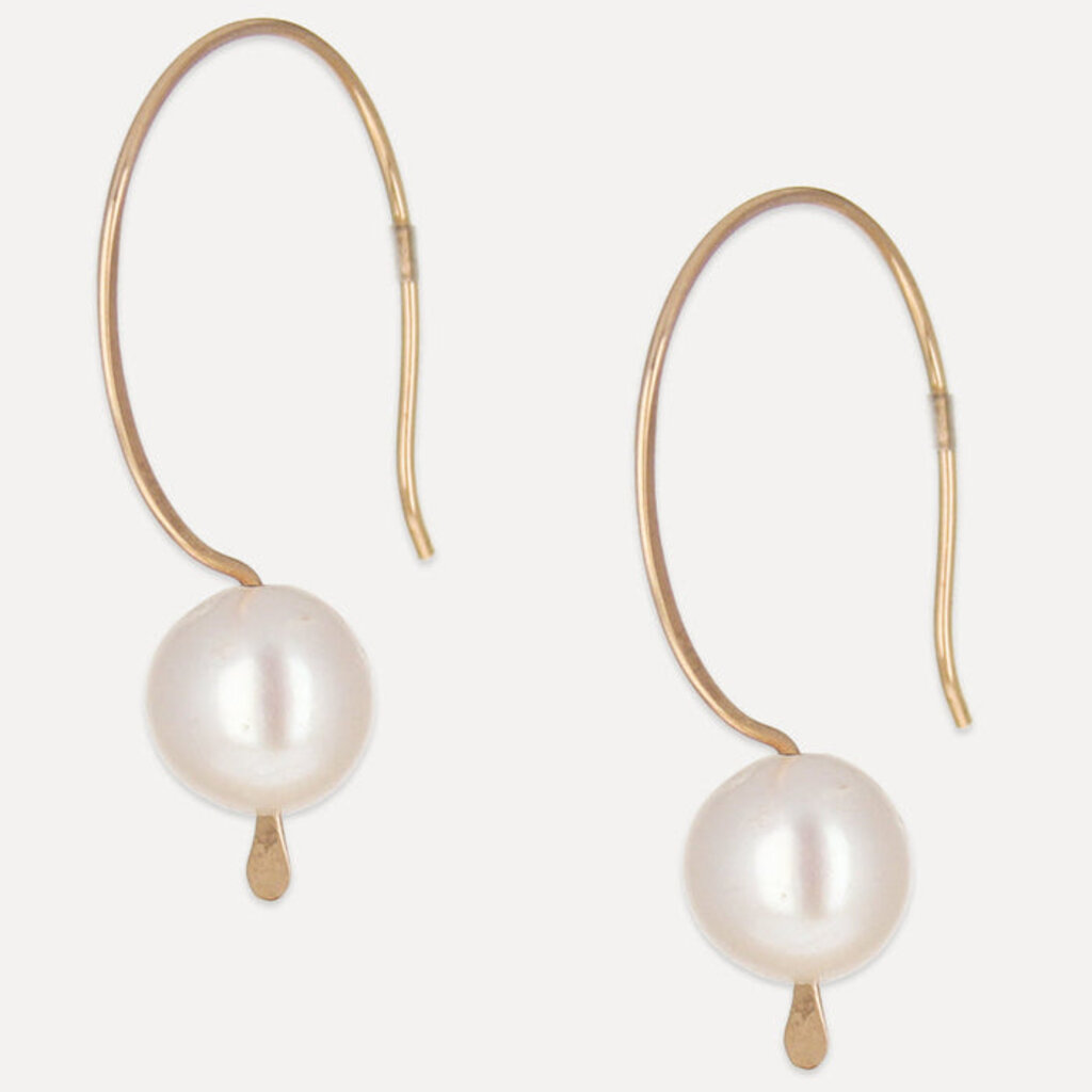 Lulu Designs Cleo Pearl Hoops
