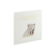 Leather Bound "Yellowstone" Book