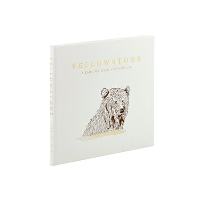 Leather Bound "Yellowstone" Book