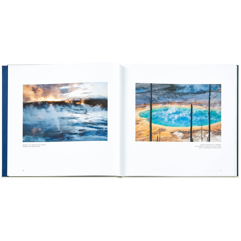 Leather Bound "Yellowstone" Book