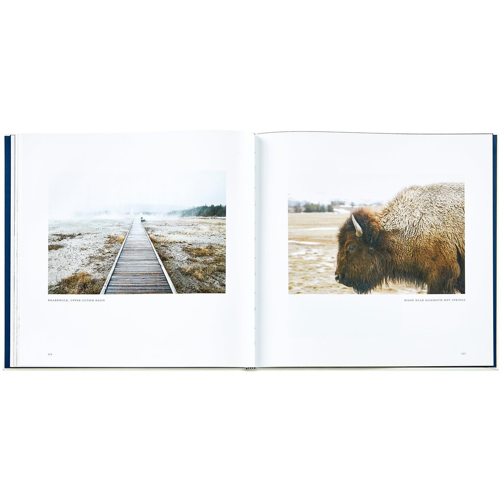 Leather Bound "Yellowstone" Book