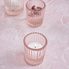 Pressed Pink Shot Glass