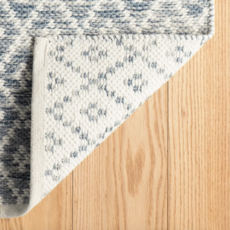 Dash & Albert Dash & Albert Melange Diamond Handwoven Cotton Rug