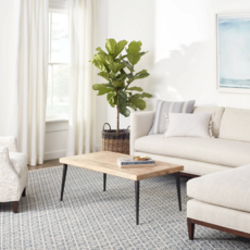 Dash & Albert Dash & Albert Melange Diamond Handwoven Cotton Rug