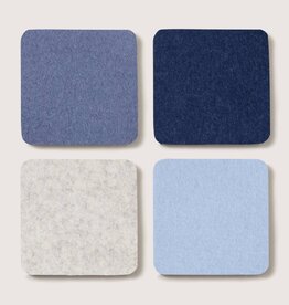 Graf Lantz Square Felt Coasters (Set of 4)