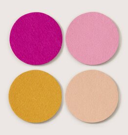 Graf Lantz Round Felt Coaster (Set of 4)