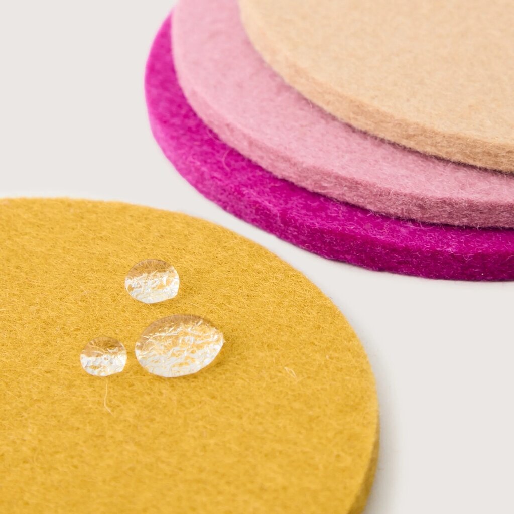 Graf Lantz Graf Lantz Round Felt Coaster (set of 4)