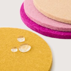 Graf Lantz Graf Lantz Round Felt Coaster (set of 4)