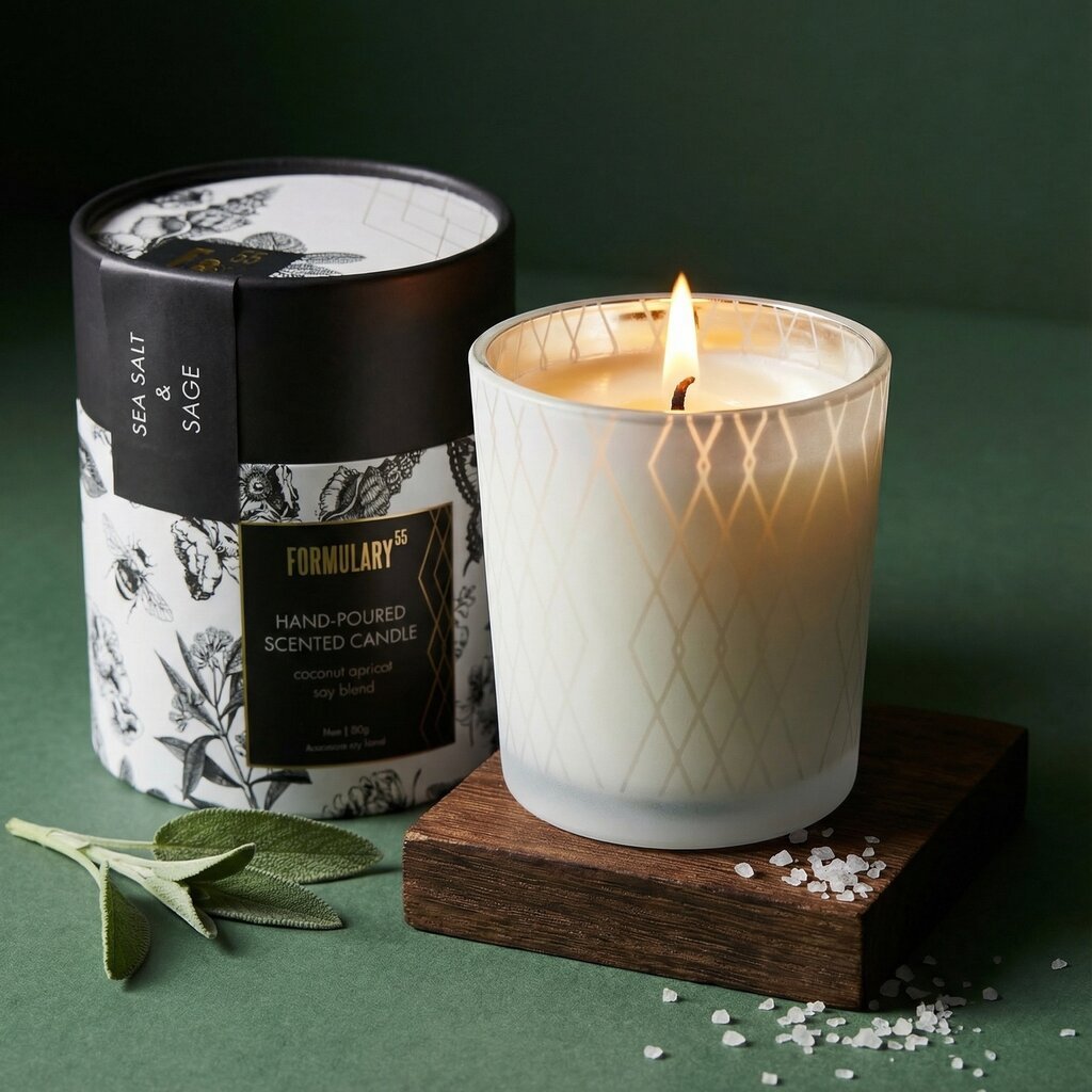 Formulary 55 Frosted Glow Candle