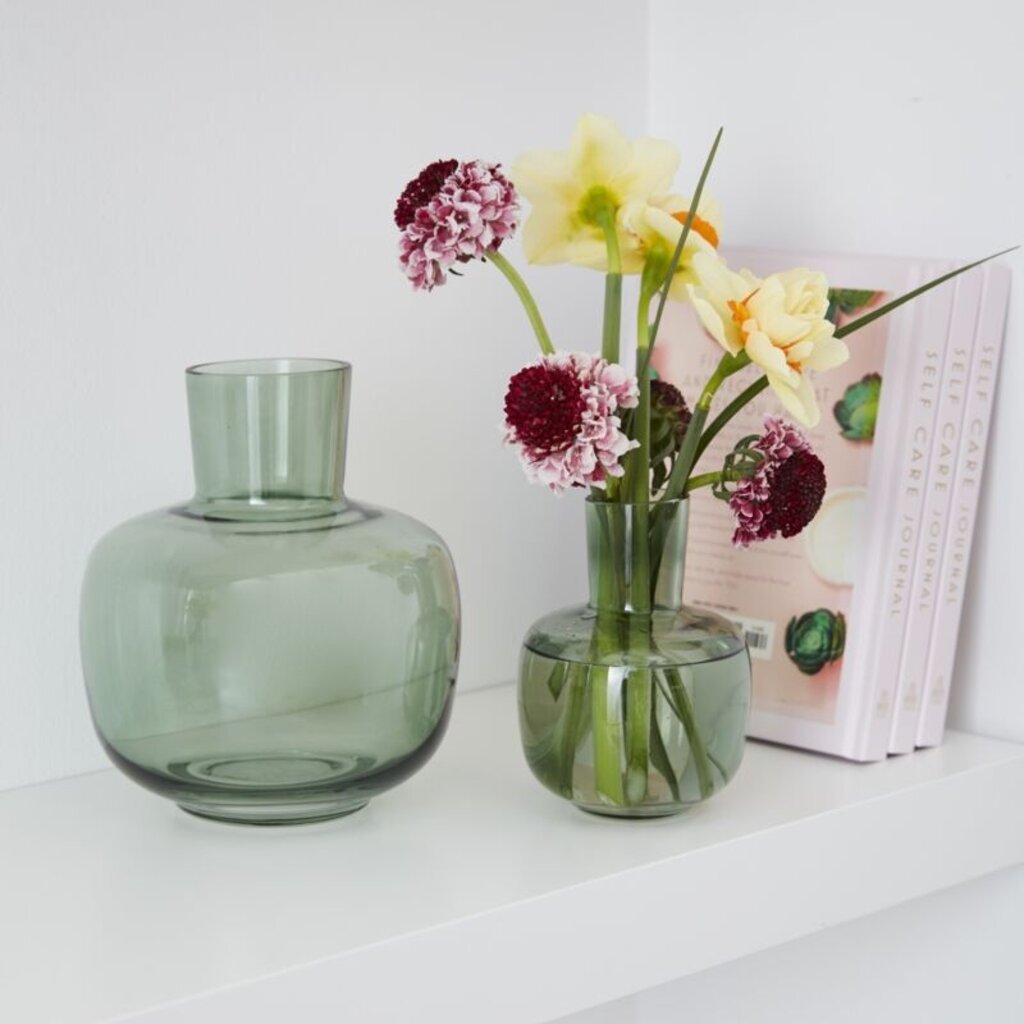 Han Green Glass Vase