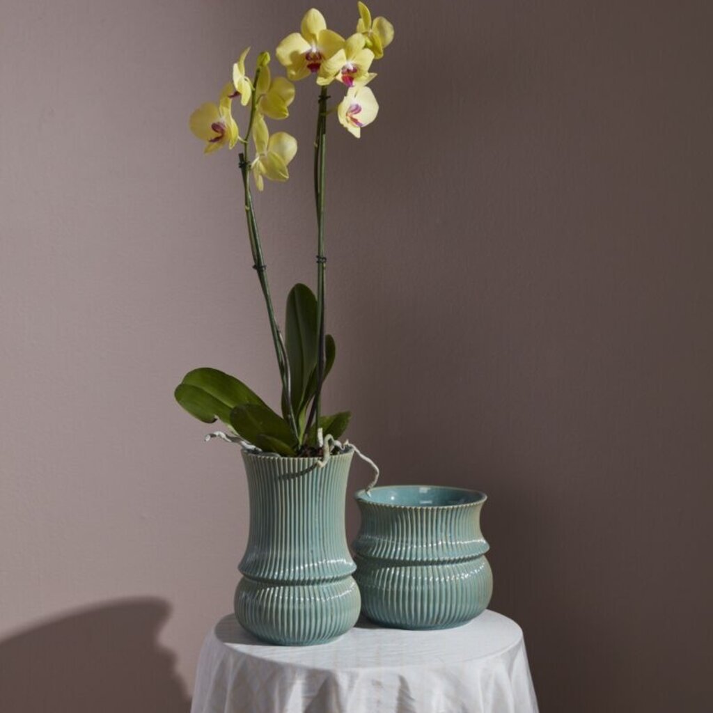 Verdigris Vase