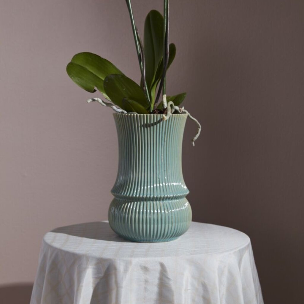 Verdigris Vase