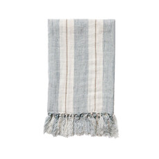 Laguna Stripe Linen Throw