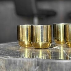 Brass Double-Walled Cup