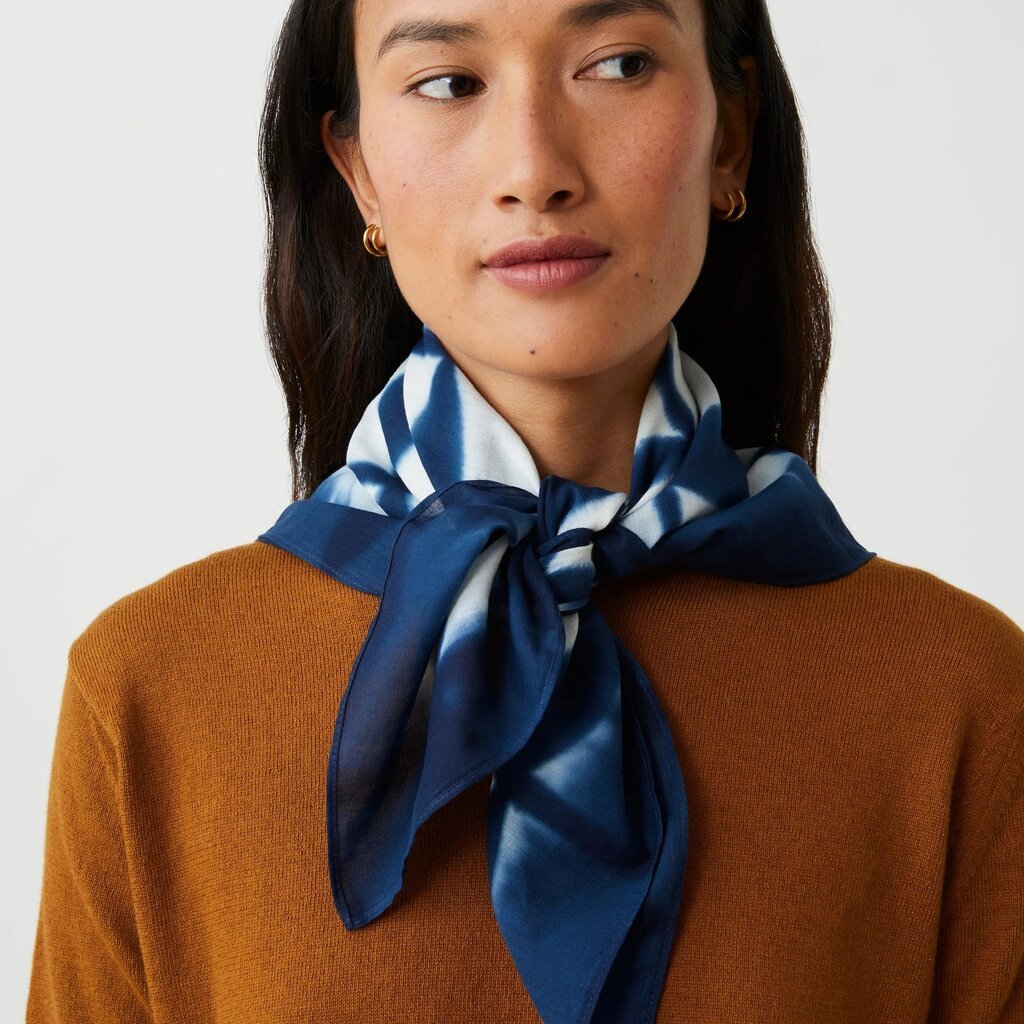 Shibori 100% Cotton Scarf