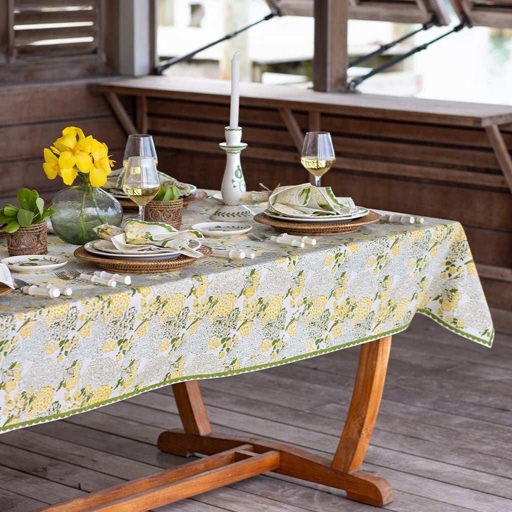 Summer Garden Tablecloth