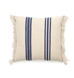 Libeco Indigo Stripe 17.5" Pillow