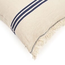Libeco Libeco Indigo Stripe 17.5" Pillow