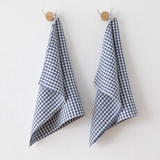 Gingham Linen Tea Towel