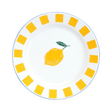 8" Summer Enamel Plate
