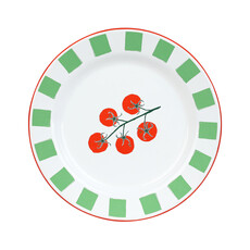 8" Summer Enamel Plate