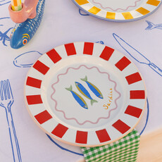 10" Summer Enamel Dinner Plate