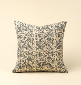 Ibis Block Print Pillow 20"
