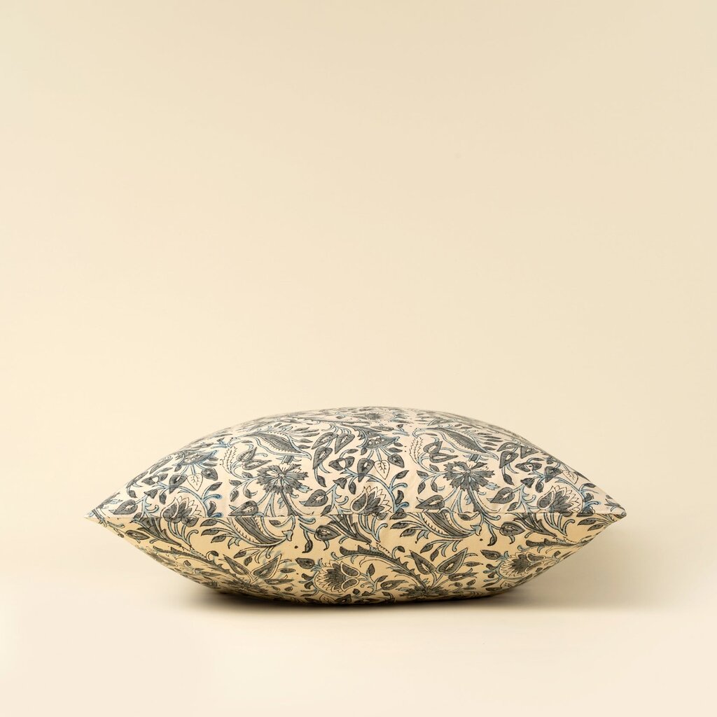 Ibis Block Print Pillow 20"