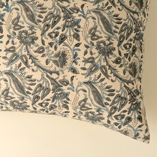 Ibis Block Print Pillow 20"