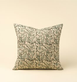 Ruri Block Print Pillow 20"
