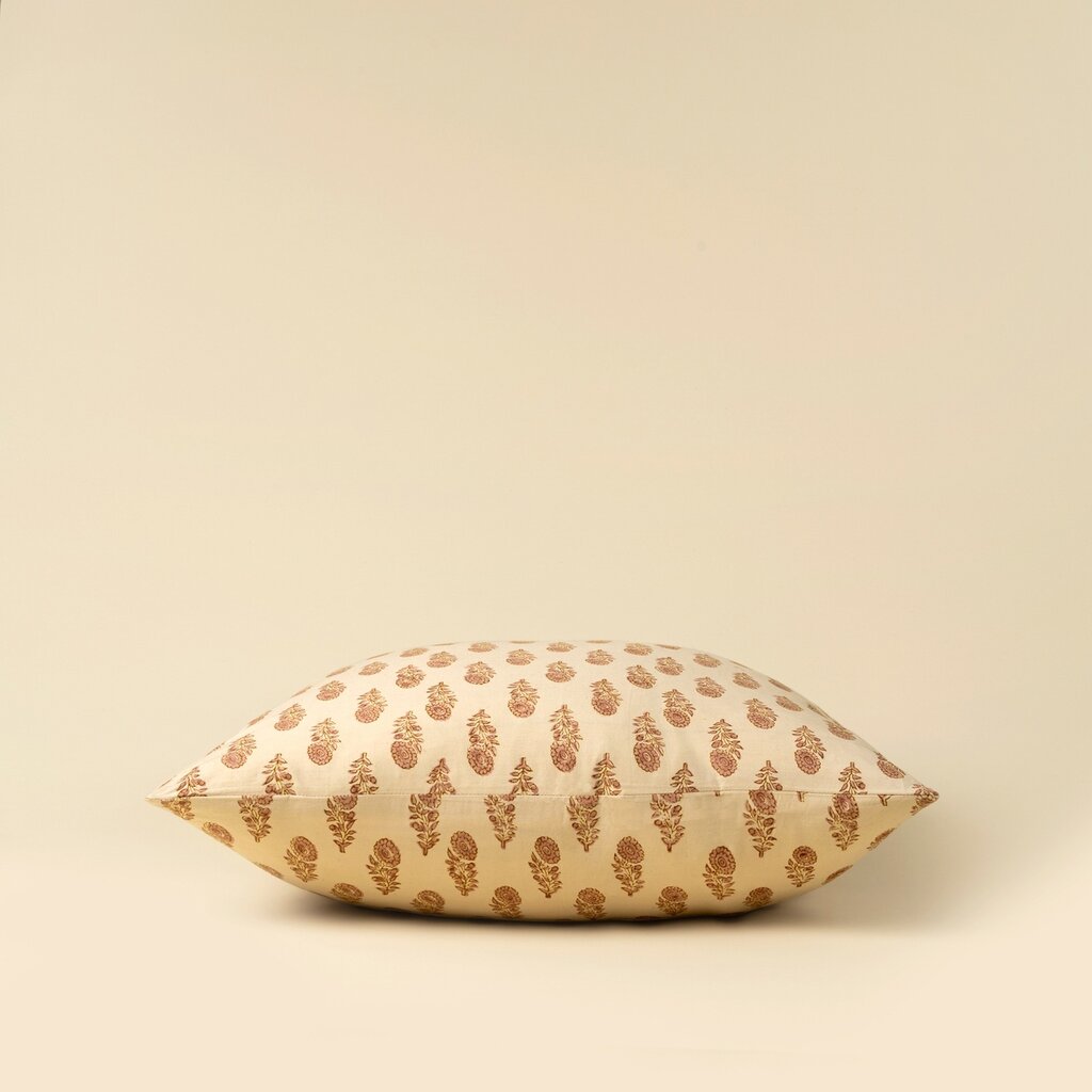 Crista Block Print Pillow 20"