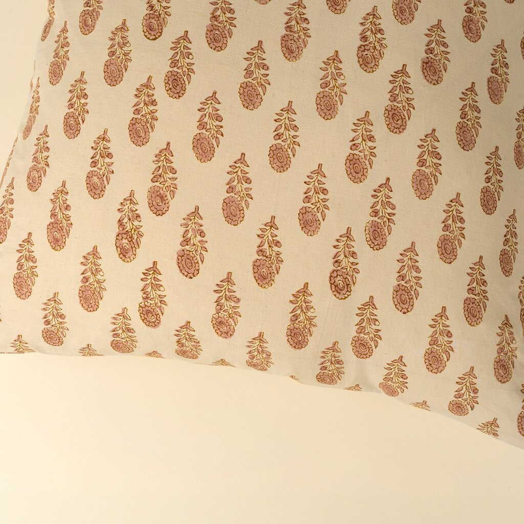 Crista Block Print Pillow 20"