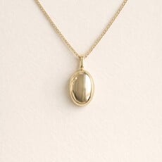 Oval Pendant Necklace