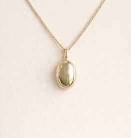 Oval Pendant Necklace