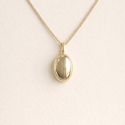 Oval Pendant Necklace